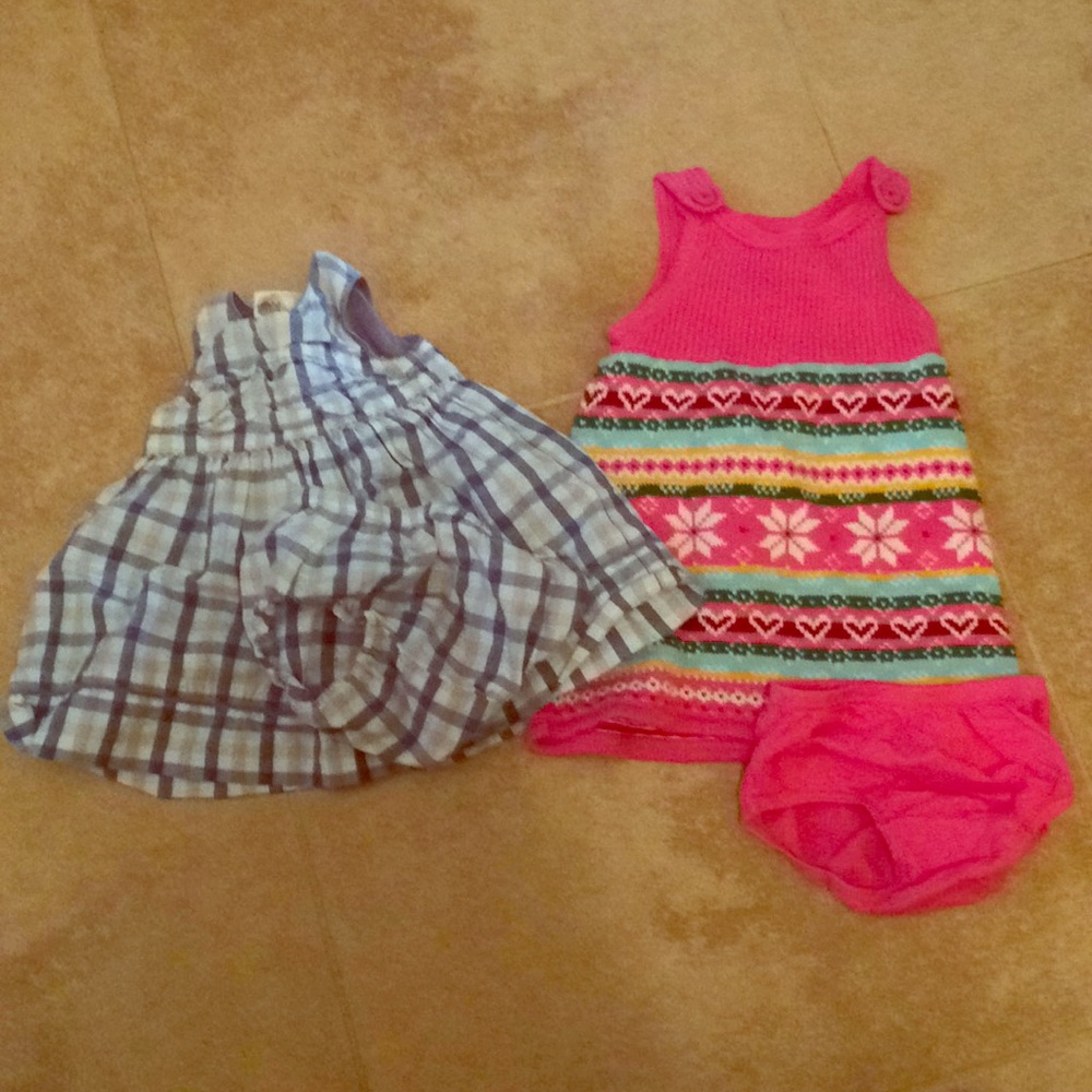 2 gap dresses 6-12 months